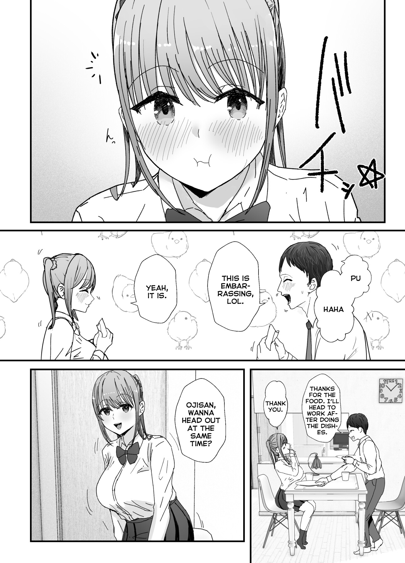 Hentai Manga Comic-My busty niece, a high school girl living with me, gives me a lot of comfort through sweet sex.-Read-60